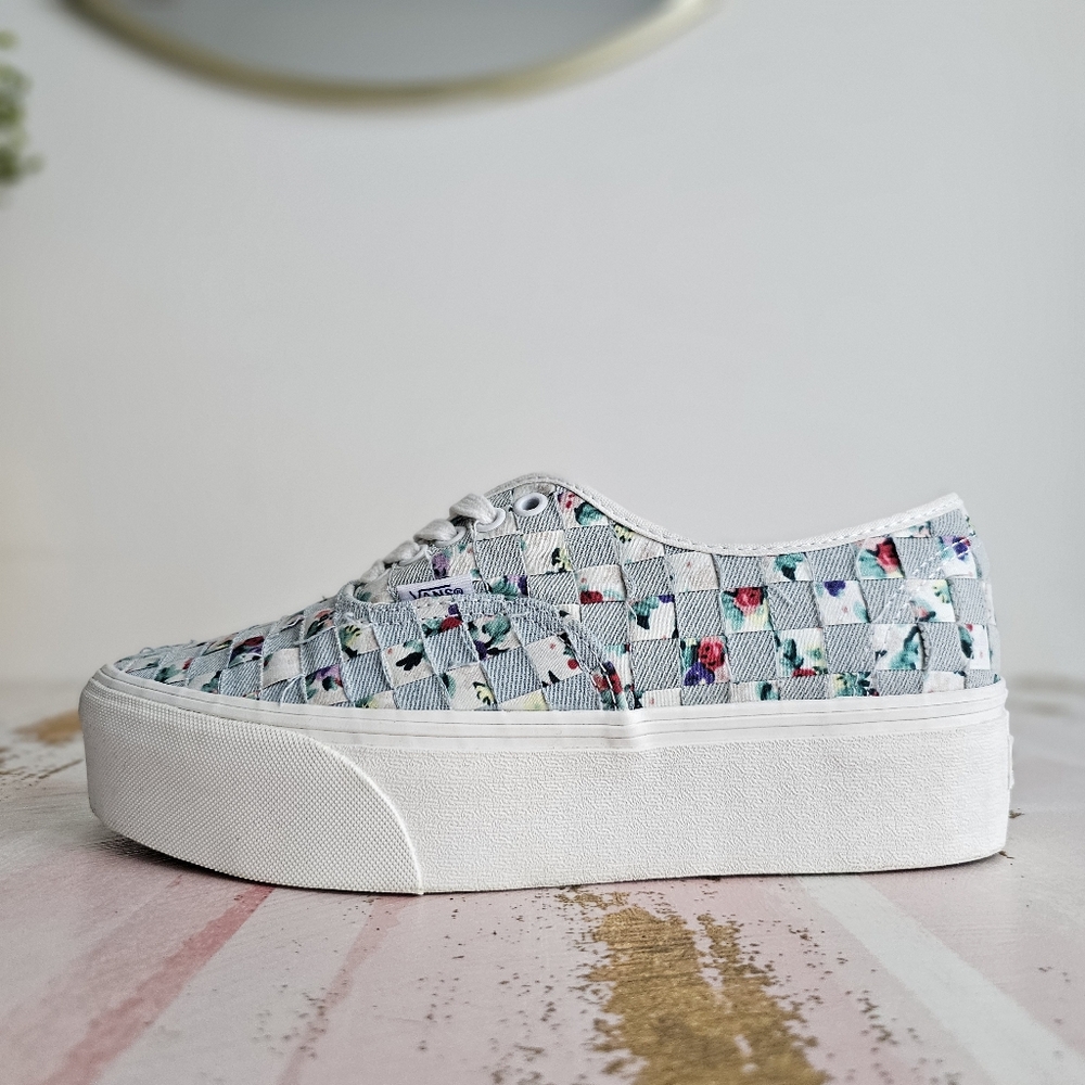 Vans Women's Authentic Stackform Platform Woven F… - image 8